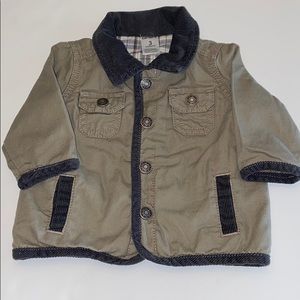 Dark Khaki/Green Utility Jacket